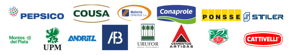 Logotipos de algunas empresas con las que NCC ha trabajado